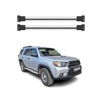 OMAC Barres de toit en aluminium pour Toyota 4Runner V 2009-2024 Gris 2Pcs