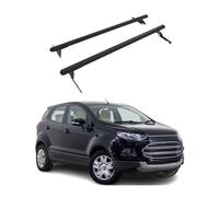 OMAC Barres de Toit Heavy Duty compatibles avec Ford Ecosport II 2014-2023 - 2 Barres - Aluminium Noir