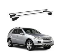 OMAC Barres de Toit Heavy Duty compatibles avec VW Caravelle T5 2003-2015 - 3 Barres - Acier Argent