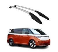 OMAC Barres De Toit Longitudinales pour VW ID.Buzz 2022-2025 L1 Court Alu Gris 2X