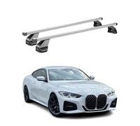 OMAC Barres de Toit transversales en Acier pour Alfa Romeo Junior 2024-2026 - Antivol Inclus - Testées City Crash - DIN 75302:2019 - ISO/Pas 11154:2006 - Charge Max 50 kg Argent