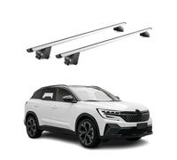 Barres de toit transversales pour Renault Austral 2023-2025 Alu Gris 2Pcs ABE