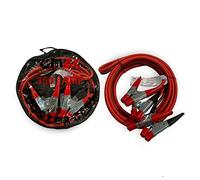 OMAC Câbles de démarrage 350A 3m Câble de Batterie - Pinces Isolées - Compatible 12V/24V - 1 Unité