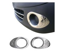OMAC Cadre Phare Antibrouillard pour Renault Kangoo II 2007 en acier inox Chromé