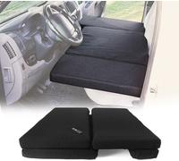 OMAC Matelas de Camping Pliable pour Ford Transit 2006-2014 Noir Polyester