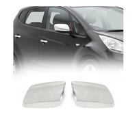 OMAC Coques de Rétroviseurs Compatible avec Kia Venga 2010-2019 2X Acier INOX Chromé