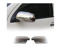 OMAC Coques de Rétroviseurs Compatible avec Skoda Fabia I 1999-2007 en Acier Chromé Argent