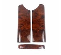 OMAC Couvercle d'accoudoir central compatible avec Mercedes Classe E W211 2002-2009 Bois de racine avec Tel 3X