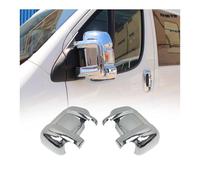 OMAC Couvercles de rétroviseur compatibles avec Fiat Ducato 2006-2025 Chrome ABS Argent 2 pièces