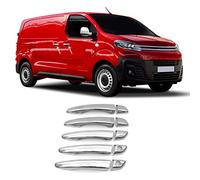 OMAC Couverture de poignée de porte pour Citroen Jumpy 2016-2026 chromé double porte