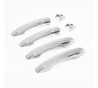 Poignée de porte Cache-poignée de porte pour Dacia Sandero 2021-2025 Acier inoxydable 5pcs