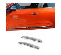 OMAC Couverture de poignée de porte pour Renault Clio V 2019-2025 en Acier Inox 4Pcs