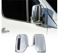 OMAC Couverture de rétroviseur pour VW Crafter 2006-2017 Coques de rétroviseurs chromées ABS