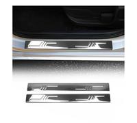 OMAC Couverture de Seuil de Porte Compatible avec Fiat Fiorino Qubo Nemo 2007-2024 Acier INOX 2X