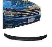 OMAC Déflecteur de Capot Compatible avec VW Tiguan 2016-2020 en Acrylique Noir