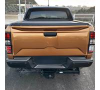 OMAC EXTERIOR : Chrom Trims : Rear Bumper Sill Cover Protection du seuil de chargement Protection du pare-chocs pour Ford Ranger 2015-24 Inox Chrome 3pcs