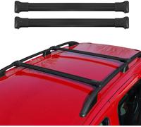 OMAC Galerie de toit en aluminium pour Mercedes Vito classe V W447 Noir