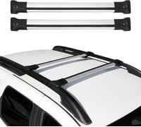 OMAC Galerie de toit pour Dacia Duster Gris Alu TÜV ABE 2013-2018