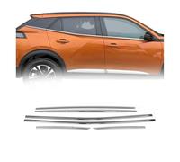 OMAC Garniture de Fenêtre Compatible avec Peugeot 2008 SUV 2019-2023 Acier INOX 6Pcs