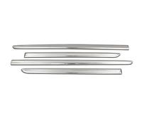 Omac Garniture de porte latérale compatible avec VW Touran 2010-2015 en acier inoxydable 4X