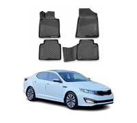 Omac GmbH Tapis de sol en caoutchouc Kia Optima polymère haute 3D tapis tapis en voiture 2014-2016
