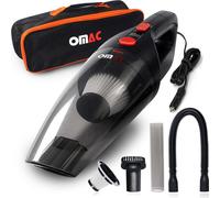 OMAC INTERIOR : Vehicle Vacuums Aspirateur à main de voiture Aspirateur de voiture eau et poussière 12V Filtre Hepa