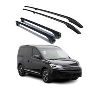OMAC Kit Barres de Toit pour VW Caddy 5 2020-2026 Noir L1 Empattement Court 4X