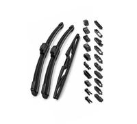 OMAC Kit Complet Essuie-glaces pour Volvo XC60 2010-2017 - Lot de 3 (Avant + Arrière) - Balais Plats & Arrière Spécifique - Silencieux & Sans Traces