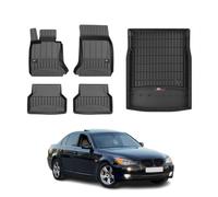 Omac Kit Tapis De Sol Et Coffre Pour Bmw Série 5 E60 M5 2003-2010 Premium Noir