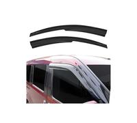 OMAC Lot de 2 déflecteurs d'air pour Dacia Dokker Lodgy Noir