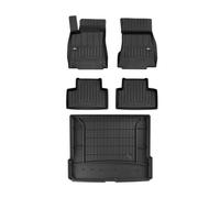 OMAC Lot de 5 tapis de sol et bac de coffre compatibles avec Mercedes GLB X247 2019-2024 en caoutchouc