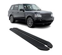 OMAC Marchepieds latéraux compatibles avec Range Rover Vogue 2001-12 en aluminium noir