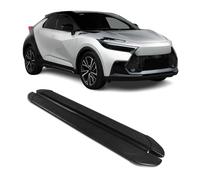 OMAC Marchepieds latéraux pédale pour Toyota C-HR AX20 2023-2025 2Pcs Aluminium Noir