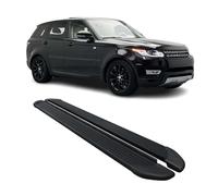 OMAC Marchepieds Latéraux pour Range Rover Sport 2013-2022 Noir Aluminium 2Pcs
