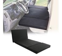 OMAC Matelas de Camping Pliable pour Fiat Ducato 2006-2026 Noir Polyester