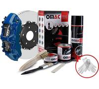 OMAC OMAC Vernis pour étriers de frein Peinture pour étriers de frein Hawaii Bleu Auto Kit de peinture Tuning