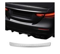 OMAC Protection de Pare-Chocs Arrière pour Mercedes Classe E W213 2017-2023 - INOX Finition polie - Seuil de Coffre sur Mesure - Protection Seuil de Chargement