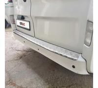 OMAC Protection de Pare-Chocs Arrière pour Renault Master/Opel Movano B 2010-2024 - Aluminium - Seuil de Coffre sur Mesure - Protection Seuil de Chargement