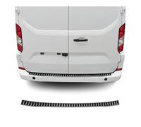OMAC Protection de Pare-Chocs Arrière pour VW Transporter T7 2024-2026 - INOX Finition Film Carbone - Seuil de Coffre sur Mesure - Protection Seuil de Chargement