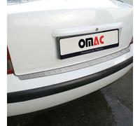 OMAC Protection de seuil de chargement en acier inoxydable pour Hyundai Santa Fe 2008-2012 Chrome brossé