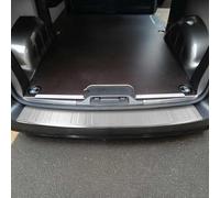 OMAC Protection de seuil de chargement en acier inoxydable pour Opel Vivaro C 2019-2023 Brossé Chrome Long L3