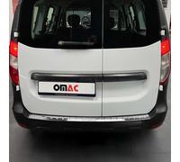 OMAC Protection du seuil de chargement en acier inoxydable pour Dacia Dokker 2012-2021 Pliage brillant chrome 1pce