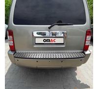 OMAC protection du seuil de chargement en acier inoxydable pour Dodge Nitro 2007-2012 chrome brossé mat 1pc