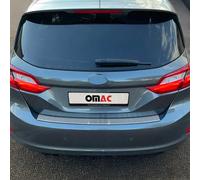 OMAC protection du seuil de chargement en acier inoxydable pour Ford Fiesta VII 2017-2023 chrome brossé 1 pc