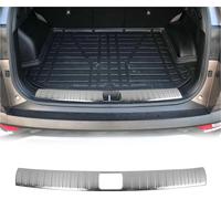 OMAC Protection du seuil de chargement en acier inoxydable pour Hyundai Tucson 2015-2020 Intérieur chrome brossé