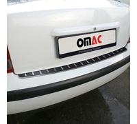 OMAC Protection du seuil de chargement en acier inoxydable pour VW Passat 3B 2000-2005 Carbone Feuilleté Chrome