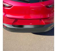 OMAC protection du seuil de chargement pour Mazda CX-3 2015-2021 Dark Chrome Brossé protection en acier inoxydable