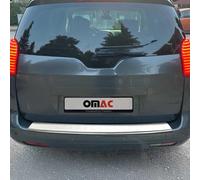 OMAC protection du seuil de chargement pour Peugeot 5008 2009-2017 acier inoxydable chrome couverture du pare-chocs