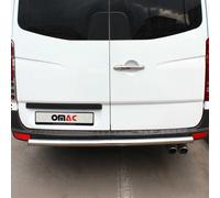 OMAC protection du seuil de chargement pour VW Crafter 2006-2016 couverture Dark inox chrome 1pc
