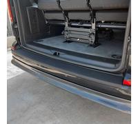 OMAC Protection du seuil de chargement pour VW T5 Transporter 2003-2015 Protection de pare-chocs noir ABS